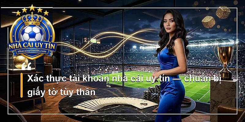 Xác thực tài khoản nhà cái uy tín — chuẩn bị giấy tờ tùy thân